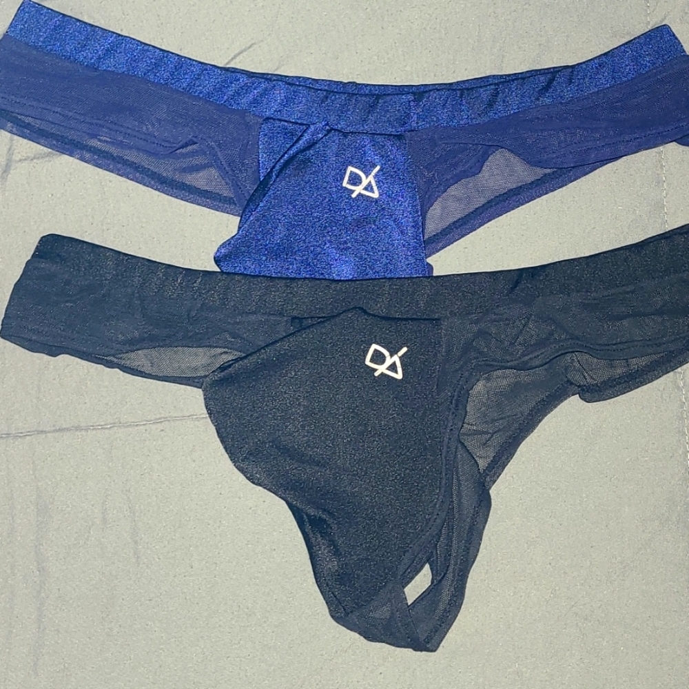 2 pair daniel Alexander mesh thongs